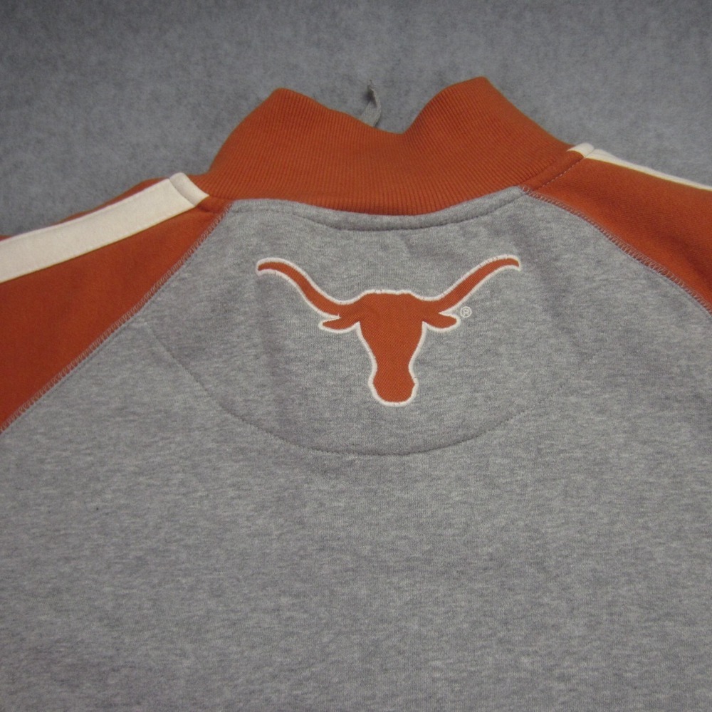 Texas Longhorns Jacket Womens XL Orange Full Zip Embroidered Campus Heritage‎ - Picture 7 of 14